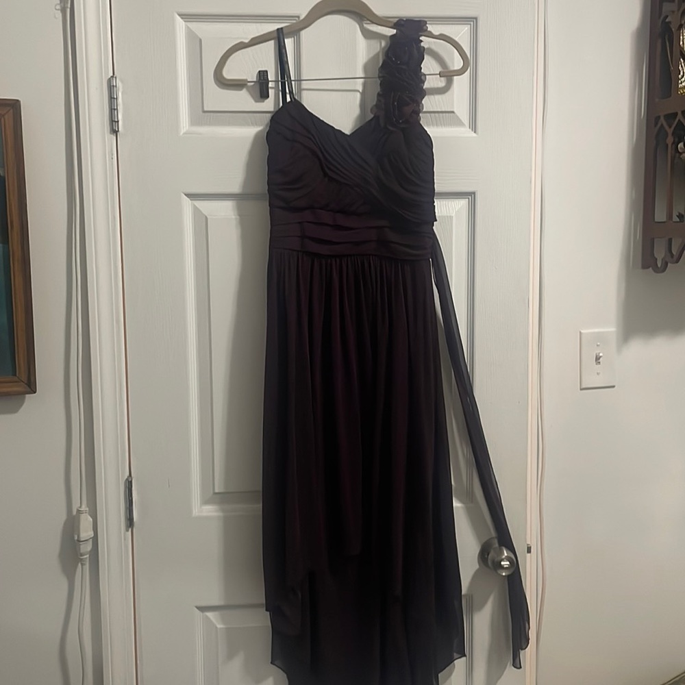 Plum Bridesmaids dress